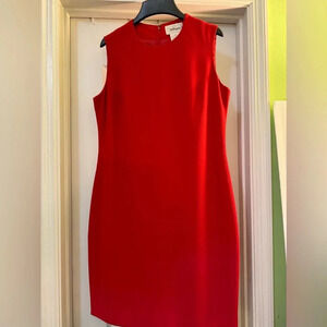 Worthington Beautiful Red Sleeveless Dress